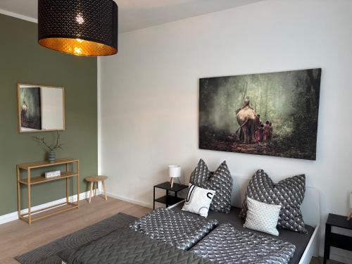 Elster 2, 1 OG, Neues Apartment mit 4 Schlafzimmern und Balkon, separates WC, im Zentrum von Gera