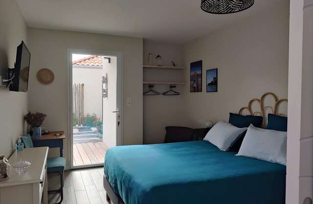 Habitaciones 'Embruns' con terraza privada, jardín privado y Wi-Fi