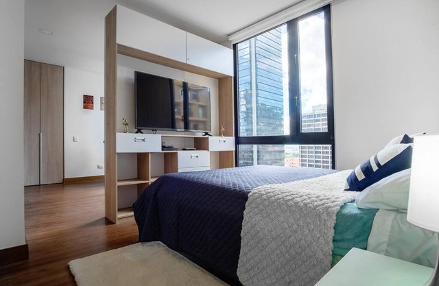 En el corazón de Bogotá, apartamento con piscina