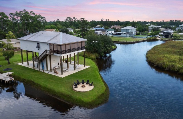 Endless Summer! A Waterfront Home with a Boat Dock
