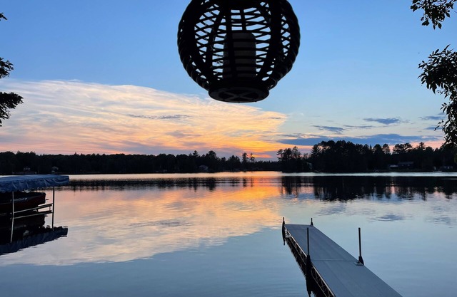Endless Summer and Cool Winter on Big Shag Lake in Gwinn, Michigan with Sauna