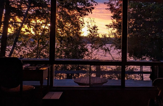 Enjoy a peaceful getaway on Lake Memphremagog in charming sixties-era cottage.
