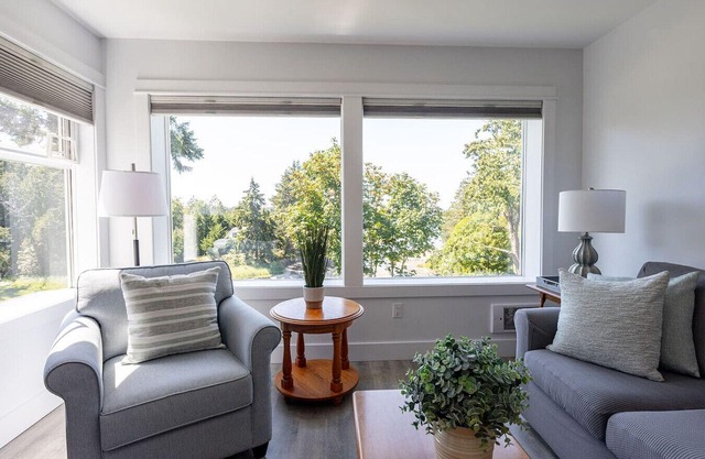 Exclusive heat pump A/C—only in this suite!