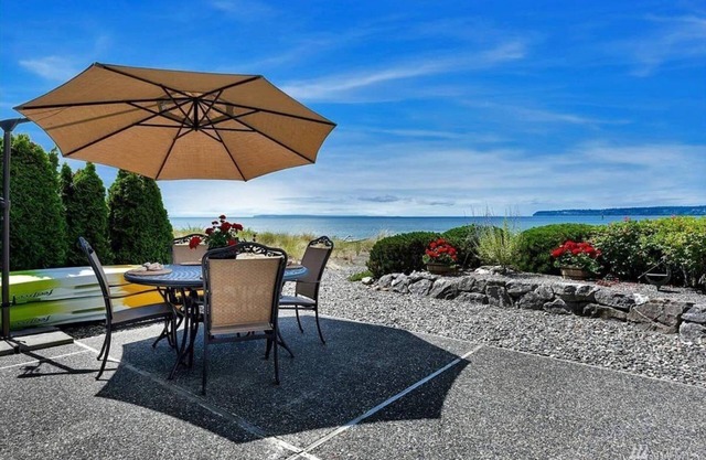 Enjoy this three bedroom beachfront condo, stunning views, relax and rejuvenate