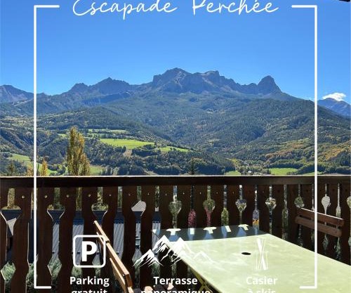 Escapade Perchée - Vue - Balcon - Parking