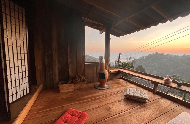 Escape Teak Wooden Cabin in Village, among deep high altitude mountain Chiangmai