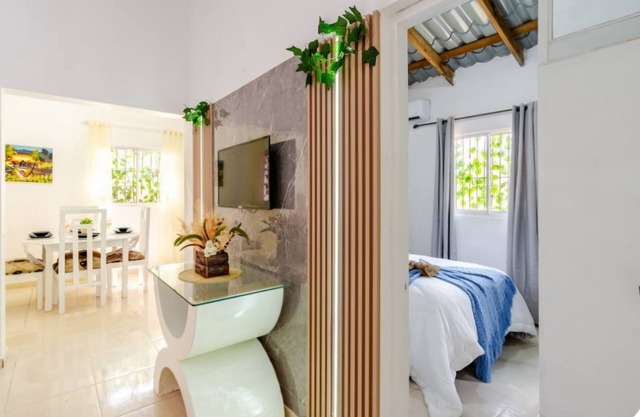 Escape to Puerto Plata, Cozy 2BR Loft in Las Mercedes, 5 Min From Beaches