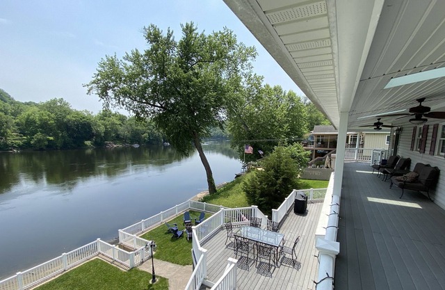 Escape to The Riverfront; On the Delaware River