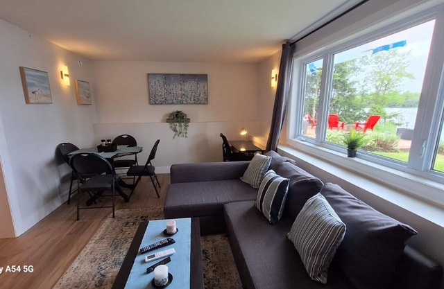 Escape to the serene beauty of Beaver Bank with our lakeside retreat.