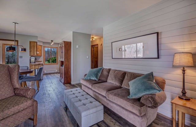 Escape to the wilderness close to fishing, hiking, and winter activities.