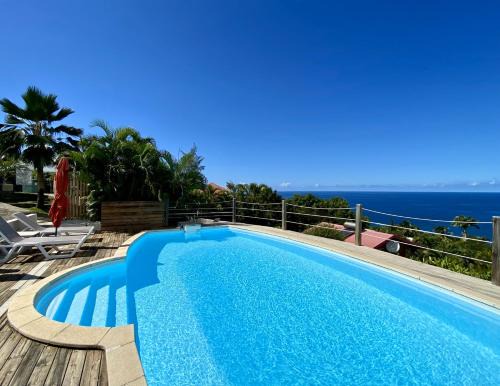 Espace Harmonie Deshaies - Vue Mer & Piscine Panoramique