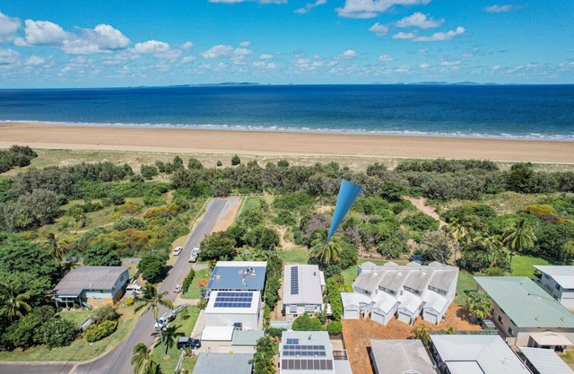 Secluded, beachfront, large and airy beach-house.