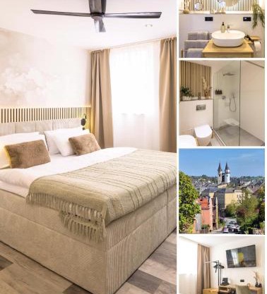 EssenzApartment Hof, 24h Checkin, Parkplatz, WLan300Mbit