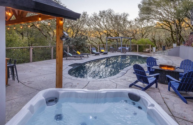 Estate near Healdsburg in heart of wine country