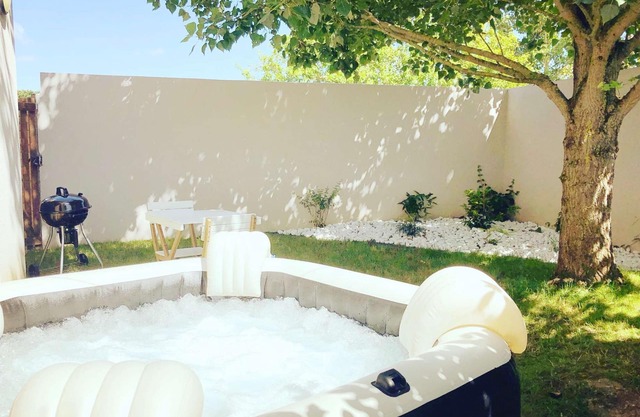 Estrella jardin et spa (option) à la mer proche tous commerces