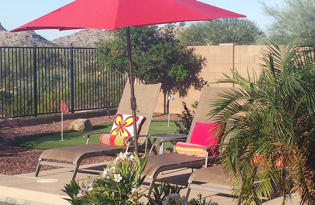 Casa de vacaciones Estrella Mountain con piscina climatizada
