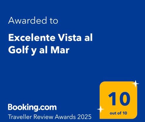 Excelente Vista al Golf y al Mar