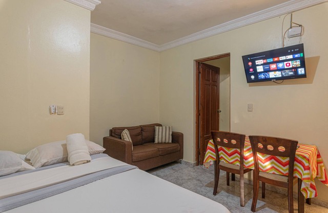 Aparthotel Tropical Island - Amplio apartamento de dos habitaciones, 2 baños - Terraza - Vistas a la ciudad