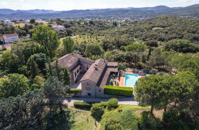 Exceptional Estate for 25 Guests near Cévennes with AC, Pool, Tennis & Spa ★★★★