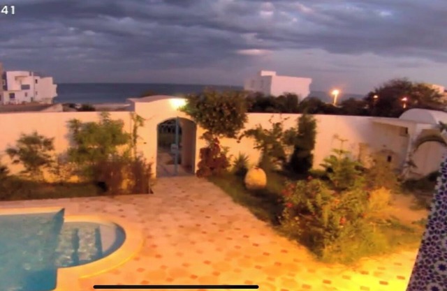 Exceptional Arabo-Andalusian-style house with beachfront pool.