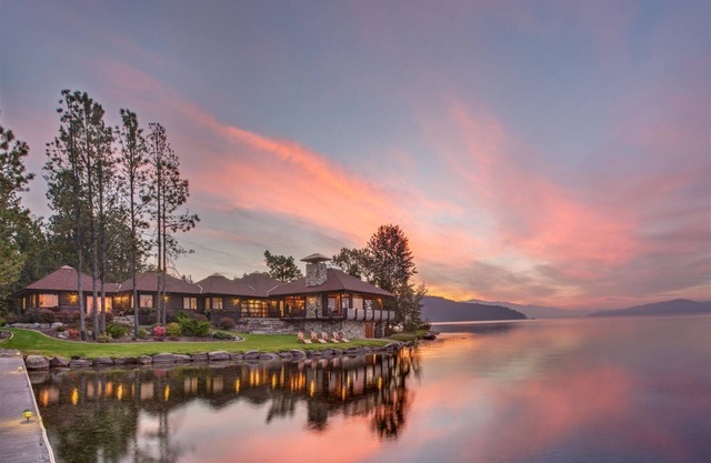 El punto en Sandpoint | Lujo excepcional | Mejor casa en el lago Pend Oreille