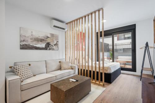 Exclusivo apartamento con terraza privada, piscina, gimnasio y coworking