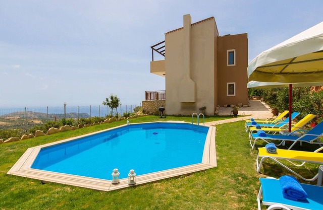 Exclusive Crete Villa | Superior Villa | Private Pool | Sea/Garden View | 3 BDR | Rethymno