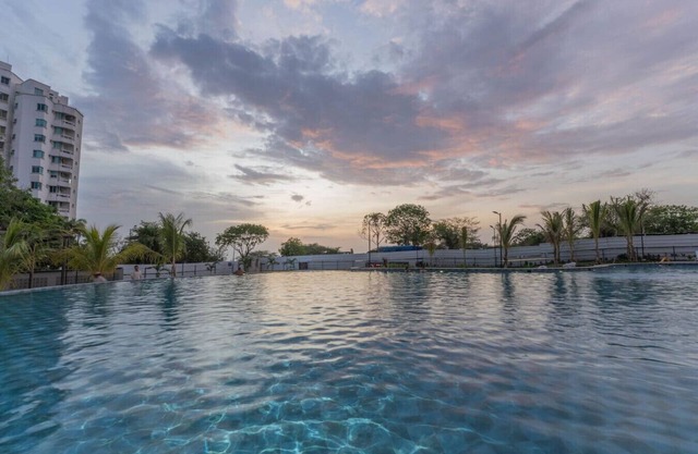 Exclusive design apartment with view and pool
