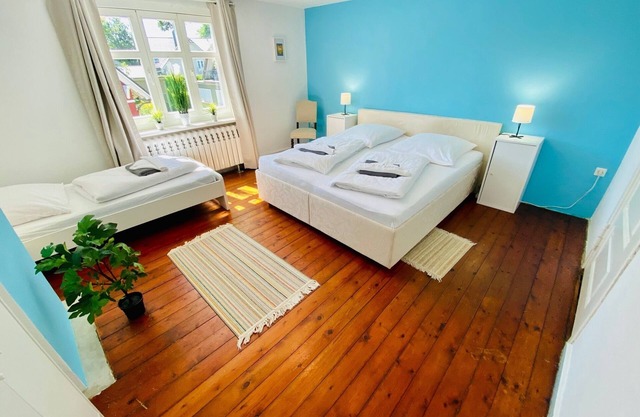 "Experience Coastal Bliss: Stay at Our Spacious OSTSEELANDHAUS MÄHL!"