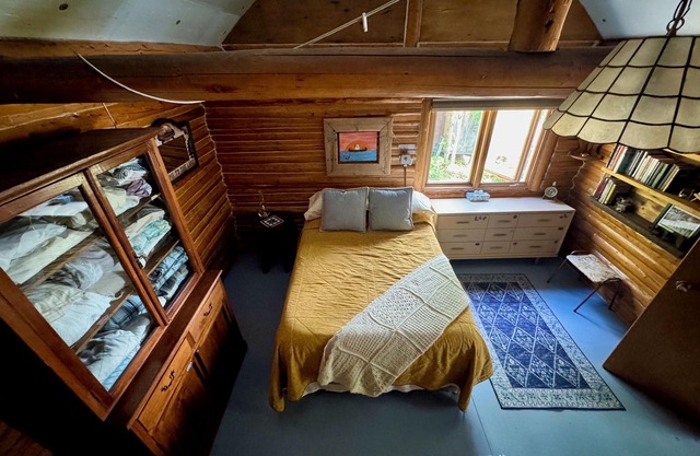 Experience True Solitude in this Gorgeous Wilderness Log Cabin