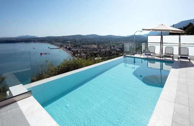 Exquisite Corfu Retreat | 3 Bedrooms | Villa Lucas Pyrgi | Panoramic Sea Views & Private Pool | Unforgettable Getaway