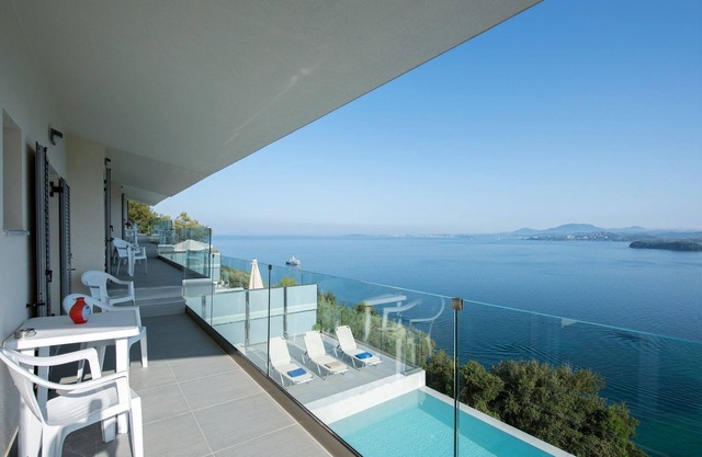 Exquisite Corfu Retreat | 3 Bedrooms | Villa Thea Pyrgi | Panoramic Sea Views & Private Pool | Unforgettable Getaway