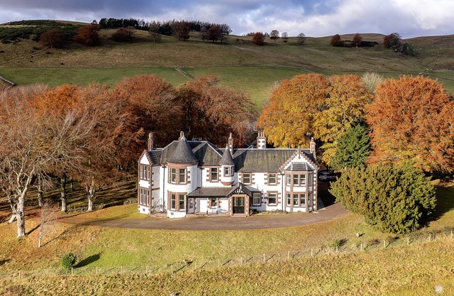 Exquisite Scottish baronial mansion in the foothills to the Scottish Cairngorms