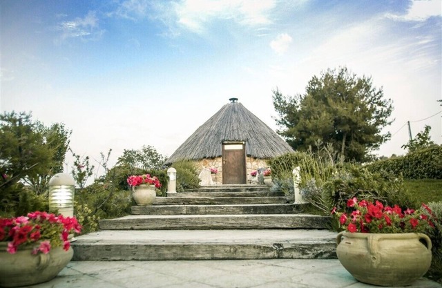 Extravagante casa de vacaciones "Pinnetta Sarda" con Wi-Fi, aire acondicionado y jardín