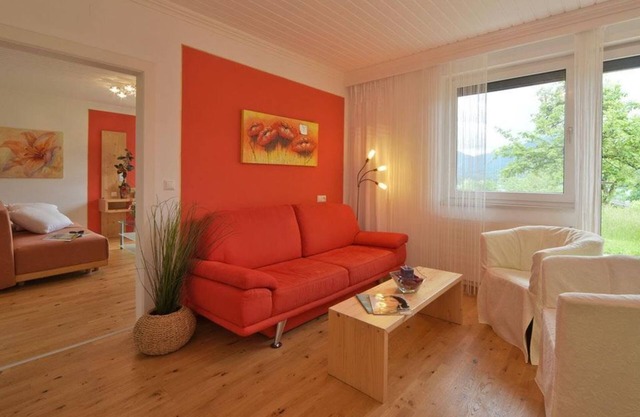 F Appartement, Terrasse und Seeblick - Biohof Naturzeit Faaker See