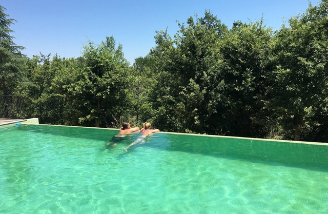 Estudio frente al mar cómodo con el infinito piscina de 12 x 6 m