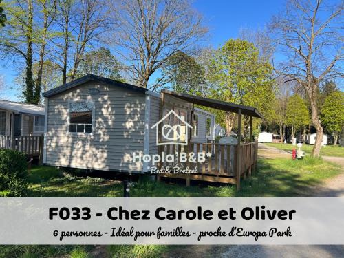 F033 - Bungalow 6 personnes 3 chambres