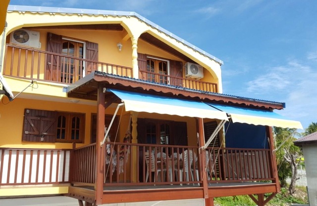 F3 casa duplex con vistas al mar Ste-Anne Guadalupe