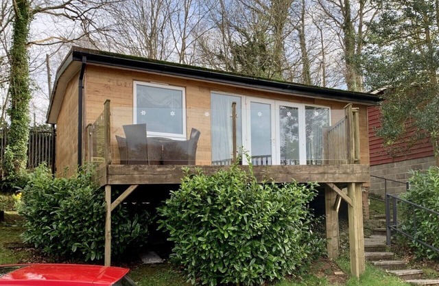 Fabuloso pequeño escondite Lodge en un parque de vacaciones de campo cerca de Caernarfon