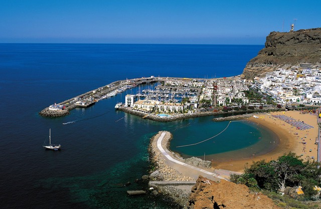 Fabuloso apartamento de lujo a 50 metros de la playa de Mogan