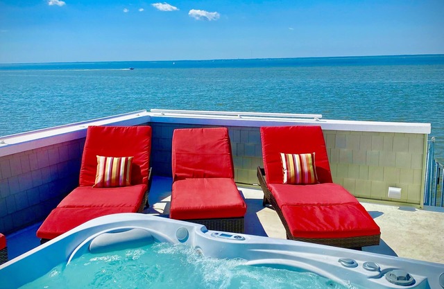 Sunset Paradise con Sand Beach, jacuzzi en la azotea, vistas panorámicas, paseos en bote y diversión