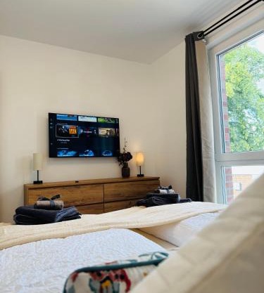 Familientraum 10min zur Ostsee und nach Lübeck Zentrum mit Parkplatz & Balkon