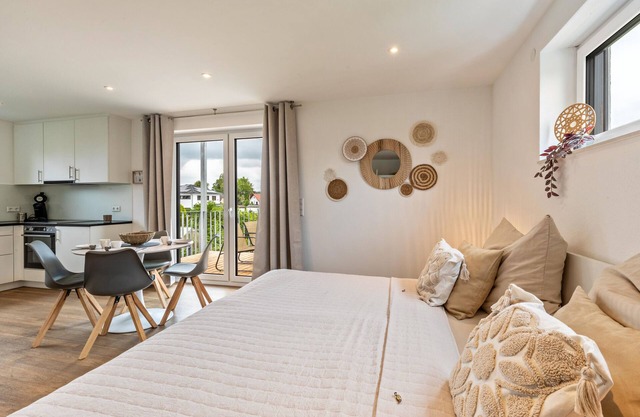 Apartamento vacacional "Studio 4 Parkside Apartments" con balcón y Wi-Fi