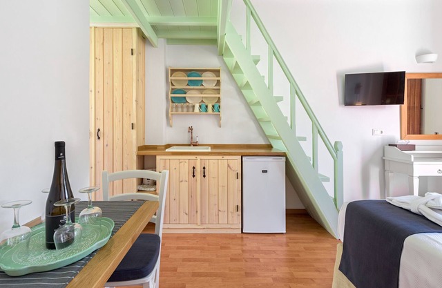 Apartamento familiar con vistas al mar A, Symi