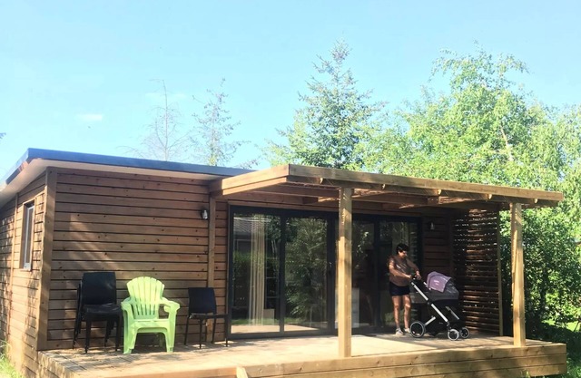 FAMILY Chalet PORTLAND- Große Bucht Fenster, um die Terrasse zu erreichen: Helligkeit garantiert! 7 Personen