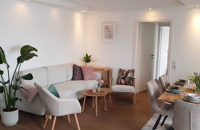 Family-friendly and modern apartment in Heitersheim with balkony