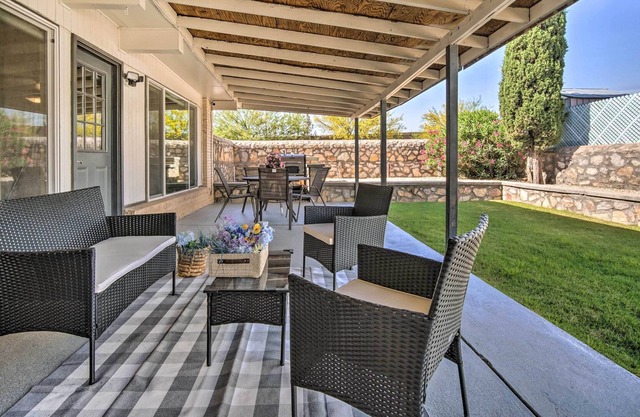 Family-Friendly El Paso Retreat w/ Backyard!