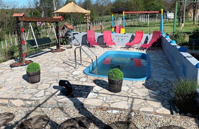 Family friendly house with a swimming pool Segovina, Zagorje (K-20702)