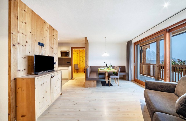 Apartamento vacacional familiar "Residence Kalchgruberhof Zirbe" con vistas al lago y Wi-Fi