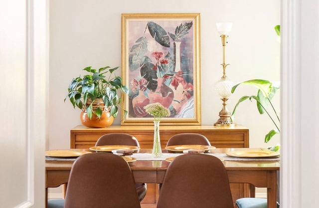 Apartamento ecléctico clásico de Chicago en Logan Square
